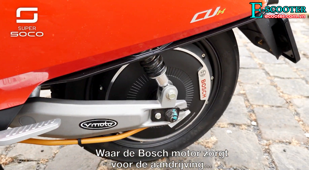 Động cơ Bosch xe tay ga điện Soco Cux 2021